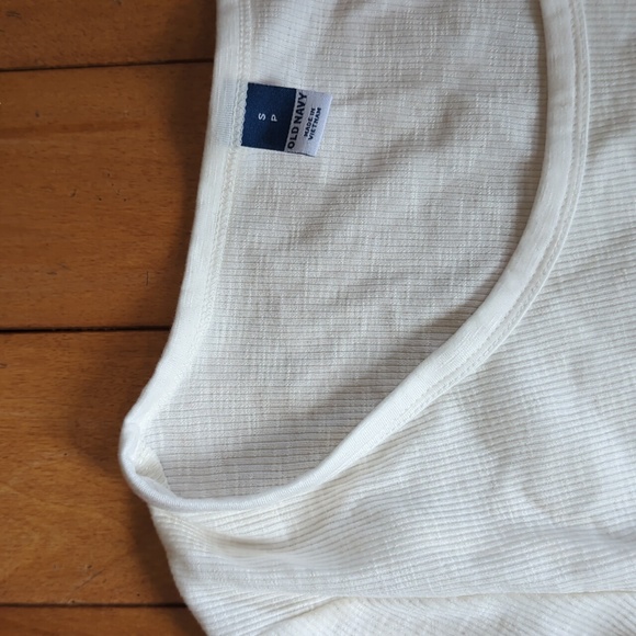 Old Navy - Long Sleeve Off-White S - Picture 2 of 4